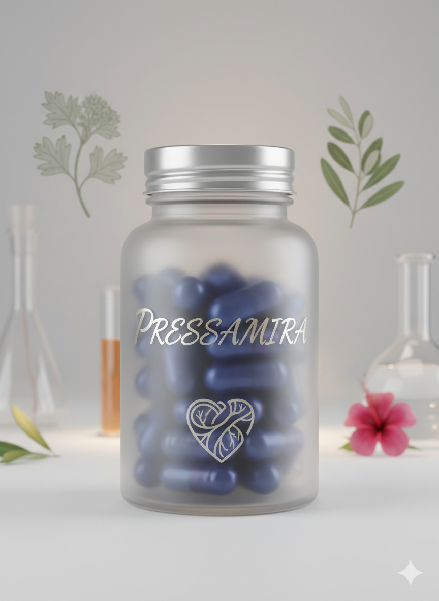 Pressamira dietary supplement package